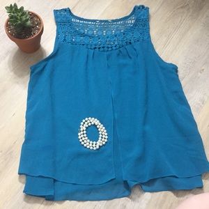 Blue blouse